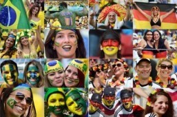 World Cup fan of the day: Brazil-Germany semi-final