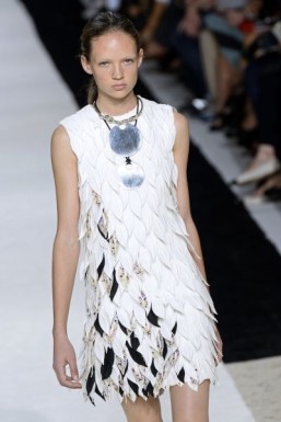 PFW: fringes and flowers at Giambattista Valli
