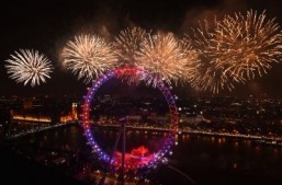 New Year celebrations around the world: London