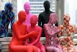 A fetish for full body suits in Japan