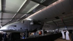 Solar plane set for landmark round-the-world flight