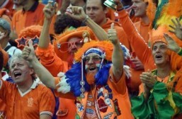 World Cup fan of the day: seeing orange