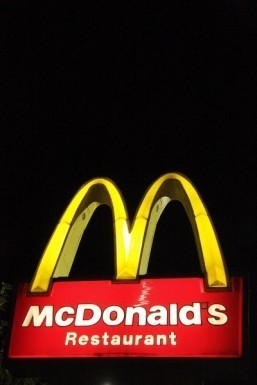 A US McDonald’s hosting candlelit dinner for Valentine’s Day