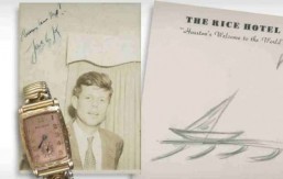 JFK’s last sailboat sketch goes up for auction