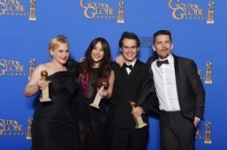 ‘Boyhood’ wins big at Globes; next stop, Oscars