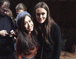Rachelle Ann Go meets Keira Knightley in London