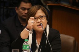 De Lima berates Bato: I’ve had enough of you, your lies