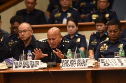 Dela Rosa cries while assuring senator there’s no state policy on killings