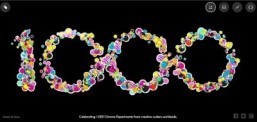 Google Chrome Experiments celebrates 1,000 submissions