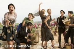 Eva Herzigova and Bianca Balti go Sicilian for Dolce & Gabbana