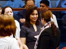 SWS: Net satisfactory rating for VP Robredo, Pimentel up
