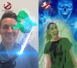 Get Ghostbusting with Snapchat