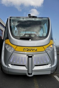 ‘World first’ as driverless buses take passengers in France