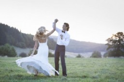 Spaghetti straps, trousers, open backs: wedding dresses embrace new forms for 2017