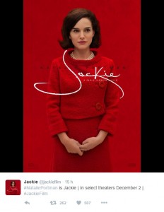 Watch Natalie Portman in first trailer for ‘Jackie’