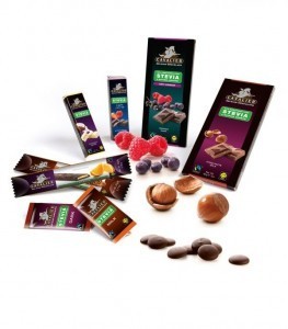 Naturally sweetened chocolate creates sugar high at candy show