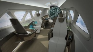 Fresh ideas about boring airplane seats on display in Hamburg