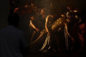 Restored Caravaggio ‘Raising of Lazarus’ on show in Rome