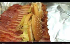 Most popular food-related videos this week: deep-fried burgers