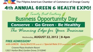 Aug 22: 4th Annual Green & Health Expo!