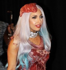 Lady Gaga’s meat gown goes on display in Seattle, other cities