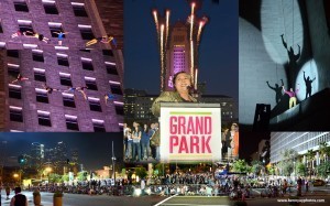 Los Angeles Grand Park opening led by Bandaloop