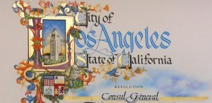 LOS ANGELES CITY RESOLUTION FOR CONGEN ARAGON