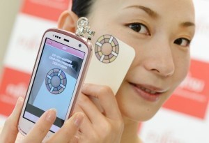 Japan mobile phone will monitor skin condition