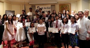 PH Ambassador Calls on Rizal Youth Awardees to Lead Purposeful Lives
