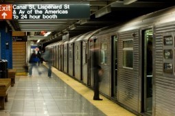 Video shows snapshots from a year of travel on New York subway
