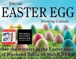 Natural History Museum teams up with Balita Media for the Easter Egg Drawing Contest