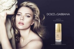 Scarlett Johansson in new Dolce & Gabbana cosmetics campaign