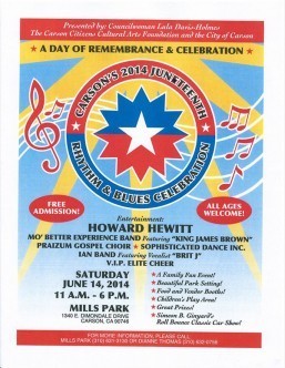 Carson celebrates Juneteenth with music and festivity