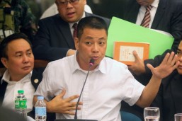 De Lima says inmate Jaybee Sebastian a government asset