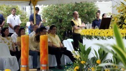 President Aquino leads commemoration of 32nd martyrdom of his father Ninoy