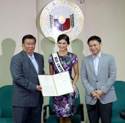 Miss Universe 2015 Pia Wurtzbach wants to enter politics: Drilon