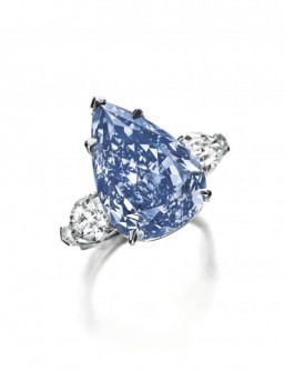 Flawless blue diamond sells for $24 million