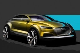 Audi showcar Beijing 2014 Audi is teasing the SUV concept ahead of the Beijing show later in April. ©Audi