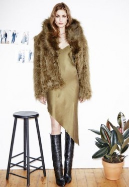Nadja Bender models H&M Studio fall collection
