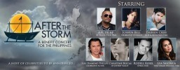 World renowned violinist, Joshua Bell And Glee Star, Darren Criss added to the all-star line-up typhoon Haiyan tribute concert