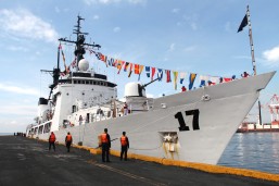 Arrival of BRP Andres Bonifacio, a symbol of PHL commitment to modernize its military