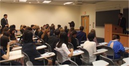 Embassy official addresses student leaders in DC International Diplomacy Conference