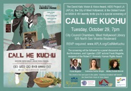 Join us for a free screening of the film “Call Me Kuchu”