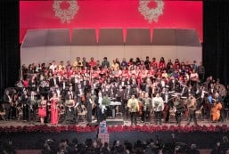 Choir, Fil-Am orchestra Christmas concert Dec. 9 Experience the thrill of a 200-strong choir singing carols with 60-member Fil-Am orchestra in Arcadia