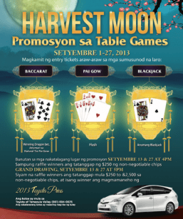 Celebrate Harvest Moon Festival at Pechanga Resort & Casino with huge prizes and two New 2013 Toyota Prius!