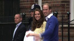 Cheers as sleeping princess welcomed into the world