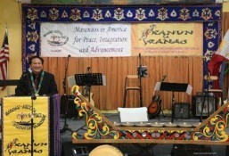 The above photo shows Deputy Consul General Daniel Espiritu addressing the officers and members of the Maranaos in America for Peace, Integration and Advancement (MAPIA).
