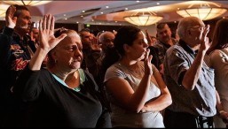 More than 10,000 took their oath as new US citizens in downtown Los Angeles