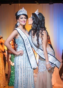 Reena Rai Miss South Asia 2014 with past winner Husna Momand (Photo by Teofie S. Decierdo at VTM Photography)
