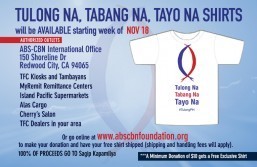 TFC-ABS-CBN International Sagip Kapamilya Typhoon Yolanda – U.S. & Canada – EXTENDED